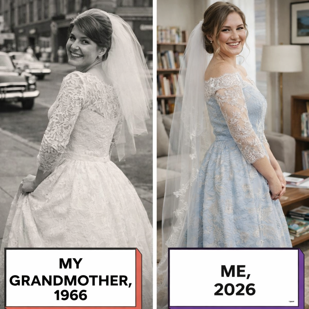 She Wore Her Grandmother’s Dress… But What She Discovered Inside Was Unexpected