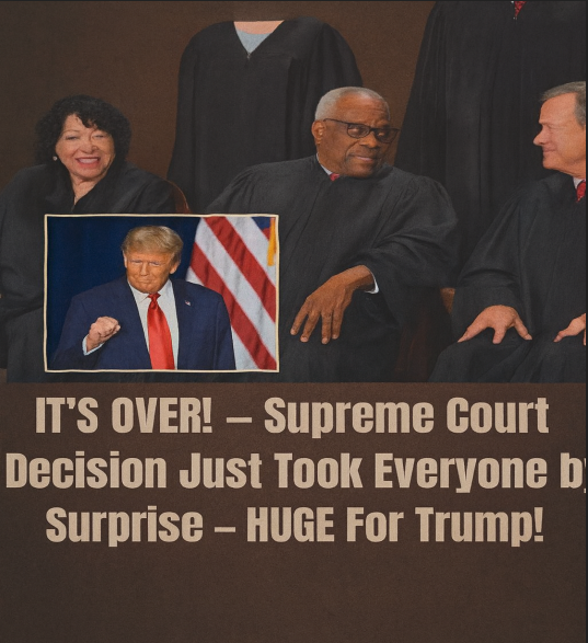 Supreme Court of the United States Issues an 8–1 Decision in a Major Case