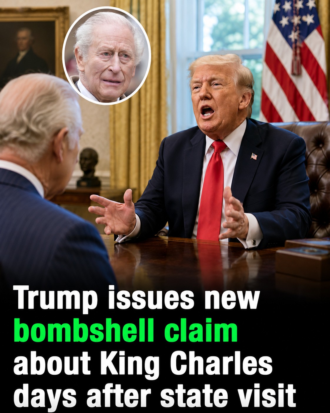 Donald Trump Shares Remarks About King Charles III Following UK State Visit