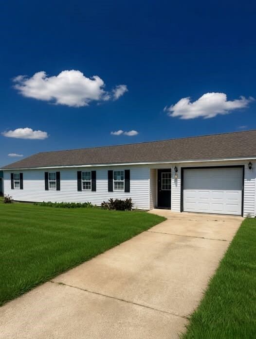 Affordable Single-Level Home on a Quiet Street in Kennett With Attached Garage