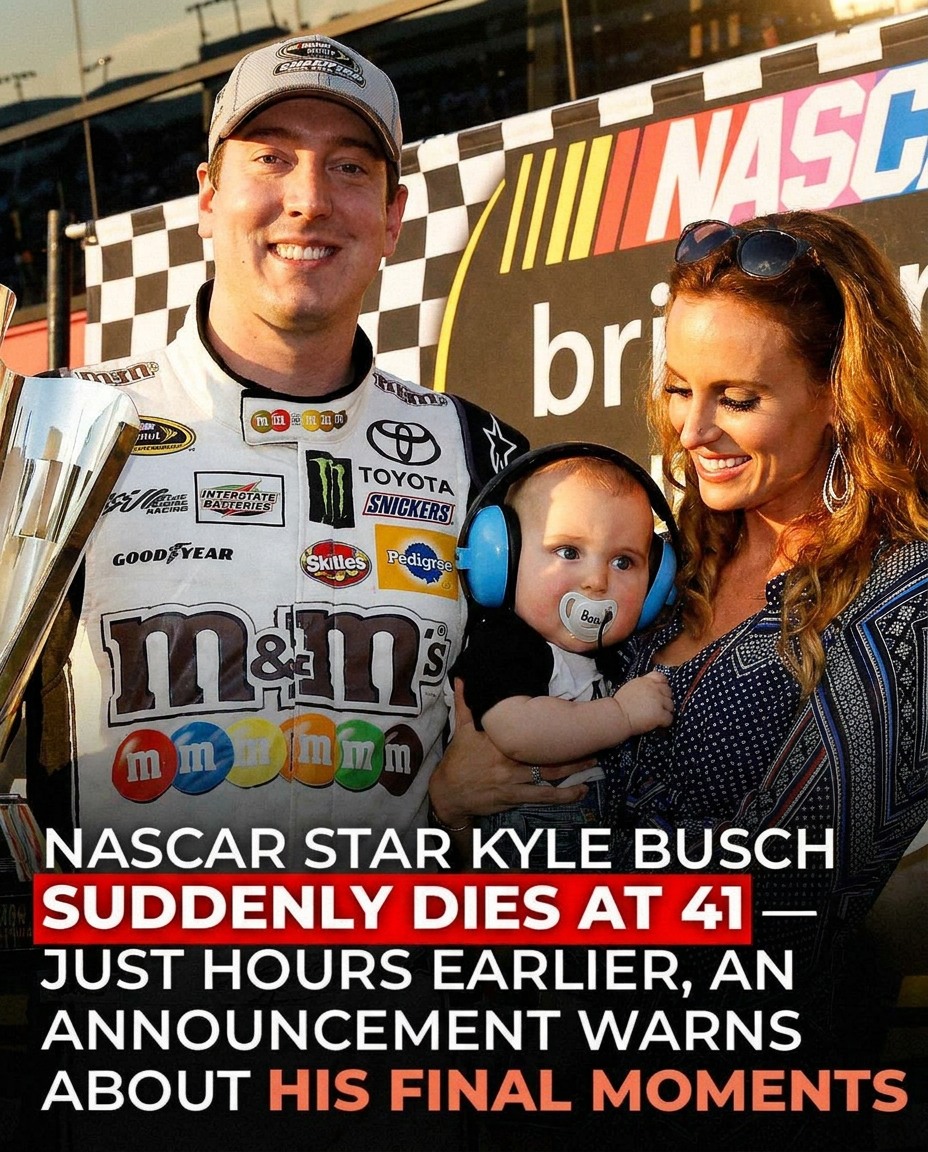 Kyle Busch Health Update Sparks Concern Among NASCAR Fans — Latest Verified Information
