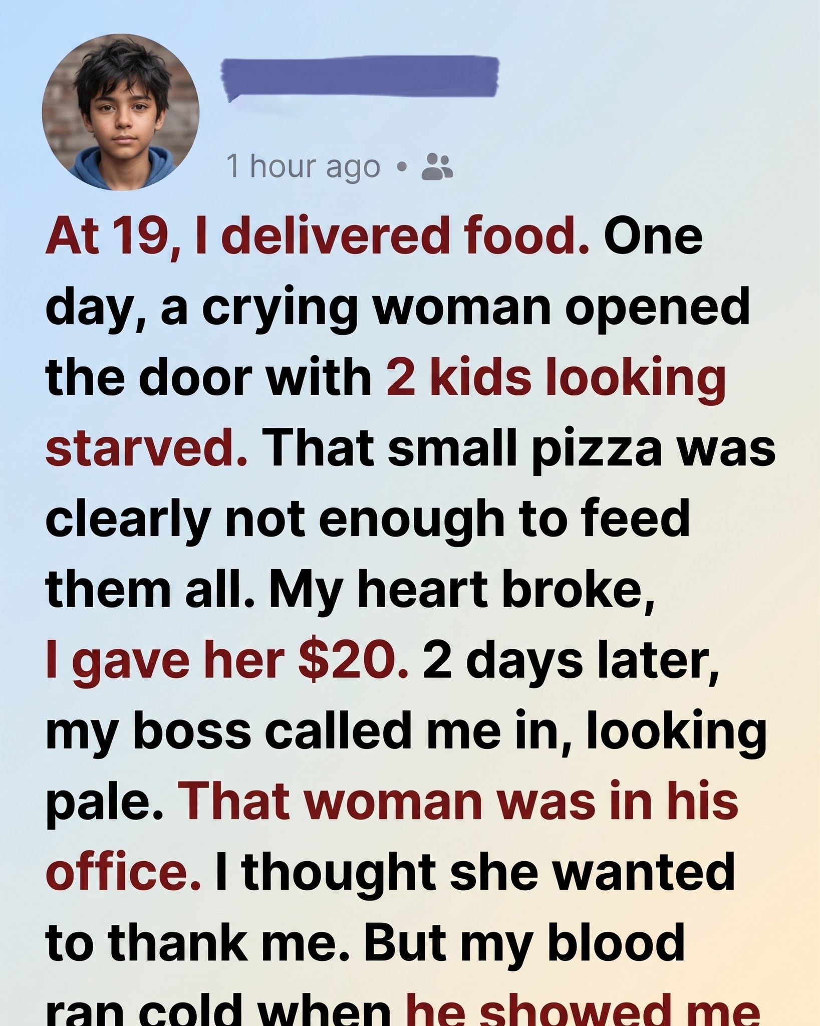 A Small Act of Kindness Led to an Unexpected Moment
