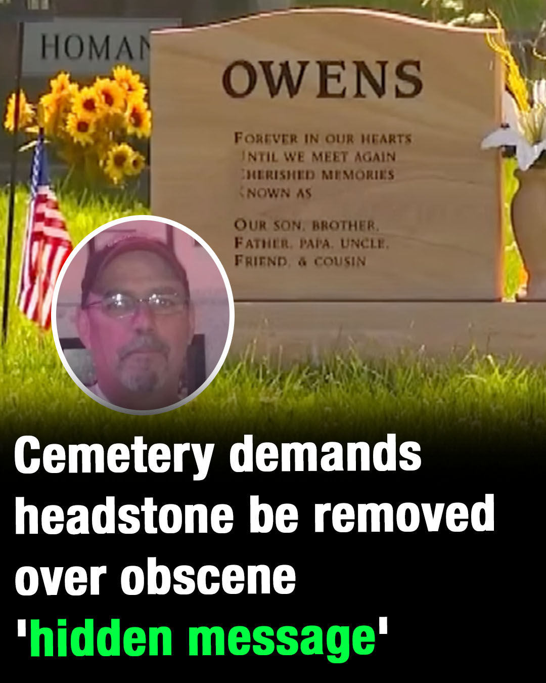 Unique Headstone Inscription Inspires Conversation About Legacy and Remembrance