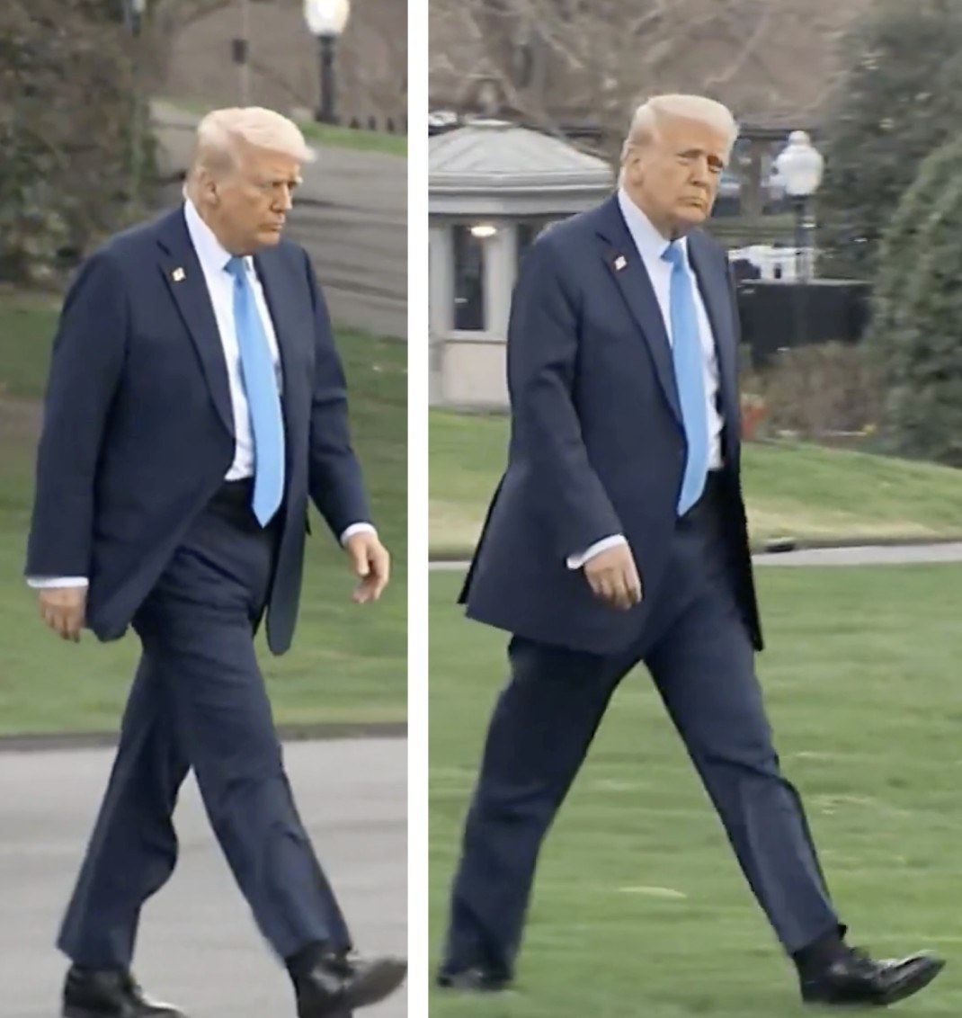 Social Media Reacts to Unexpected Detail in Donald Trump’s Marine One Photo