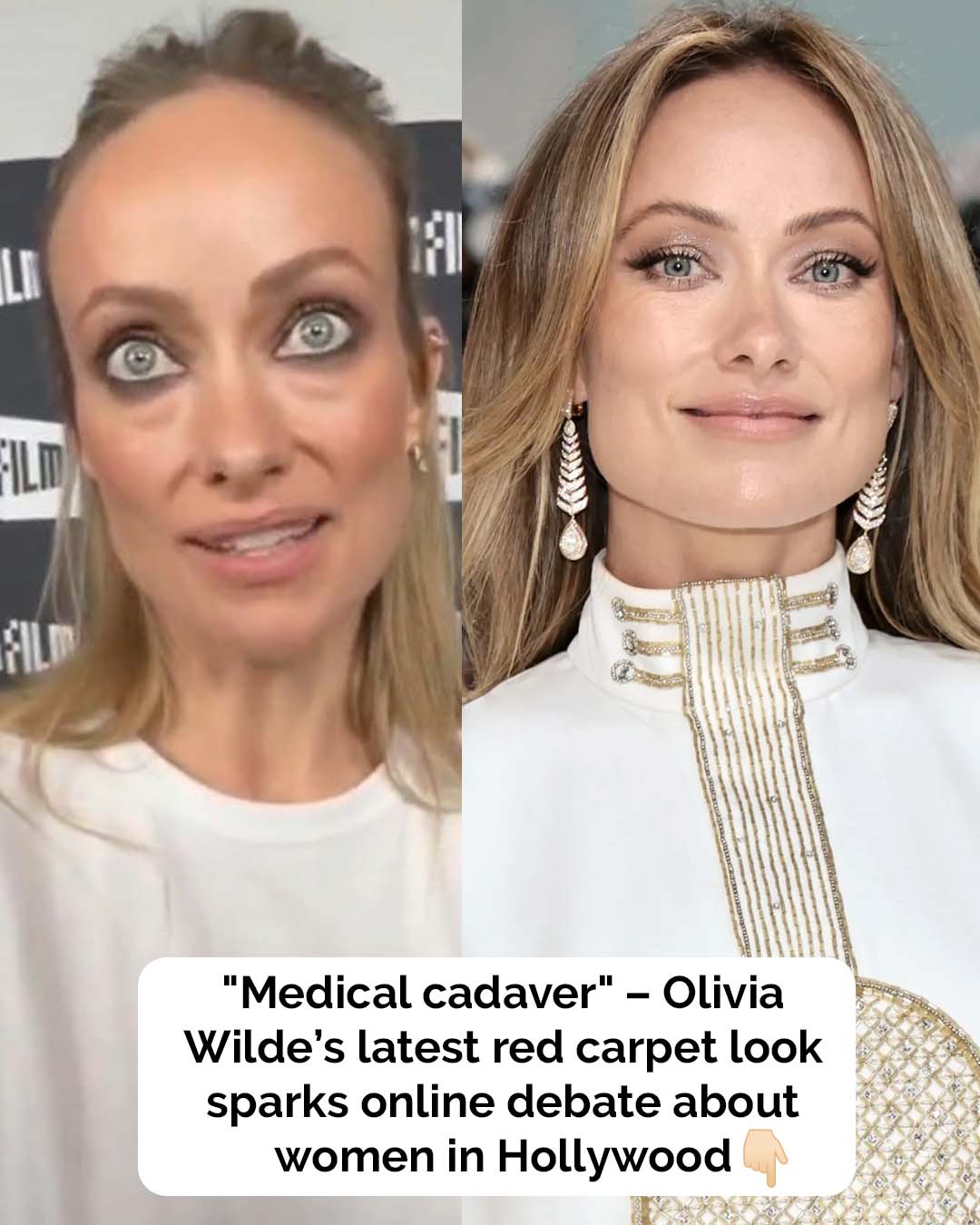 Olivia Wilde’s Appearance Sparks Online Discussion About Beauty Standards