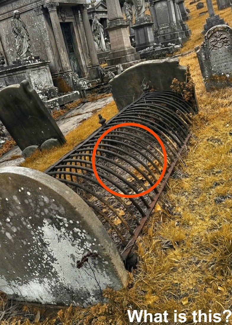 Why Certain Historic Graves Were Protected With Iron Structures