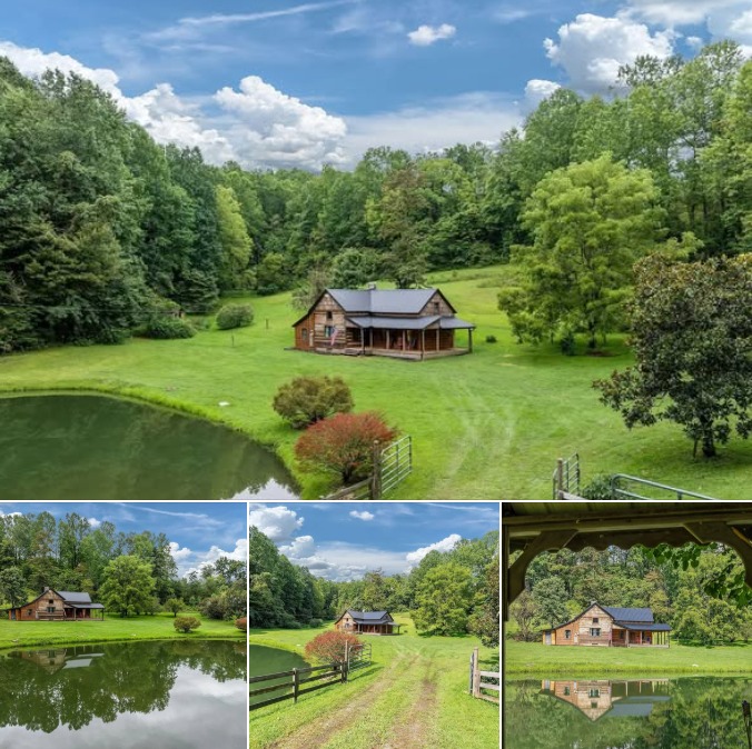 A Beautifully Restored Tennessee Cabin Blending Comfort and Natural Surroundings