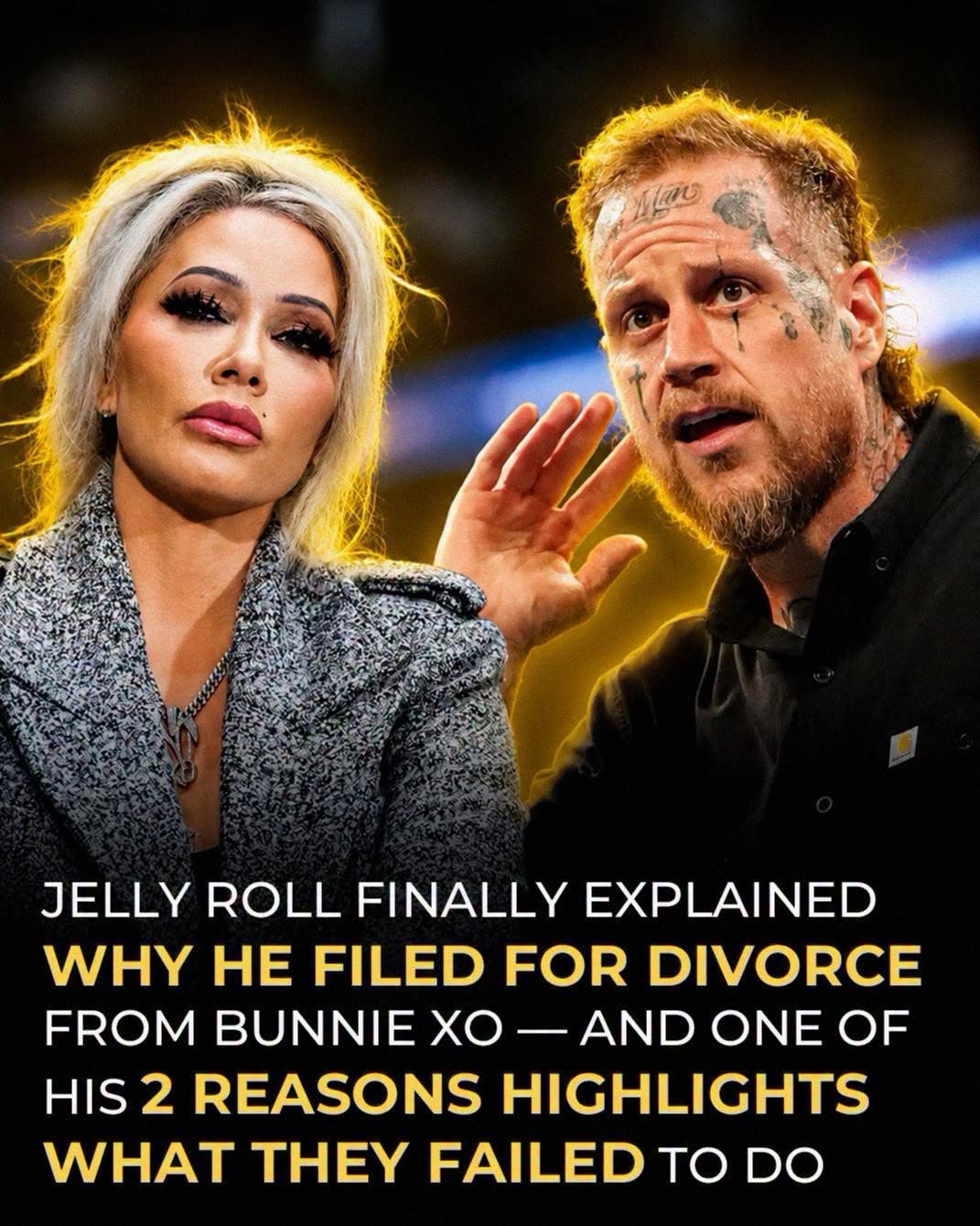 Jelly Roll and Bunnie XO Spark Online Discussion After New Rumors About Their Relationship Surface