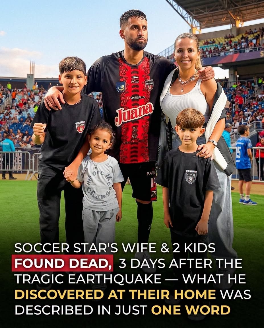 Soccer Star’s Final Family Photo — Then the Earthquake Search Ended