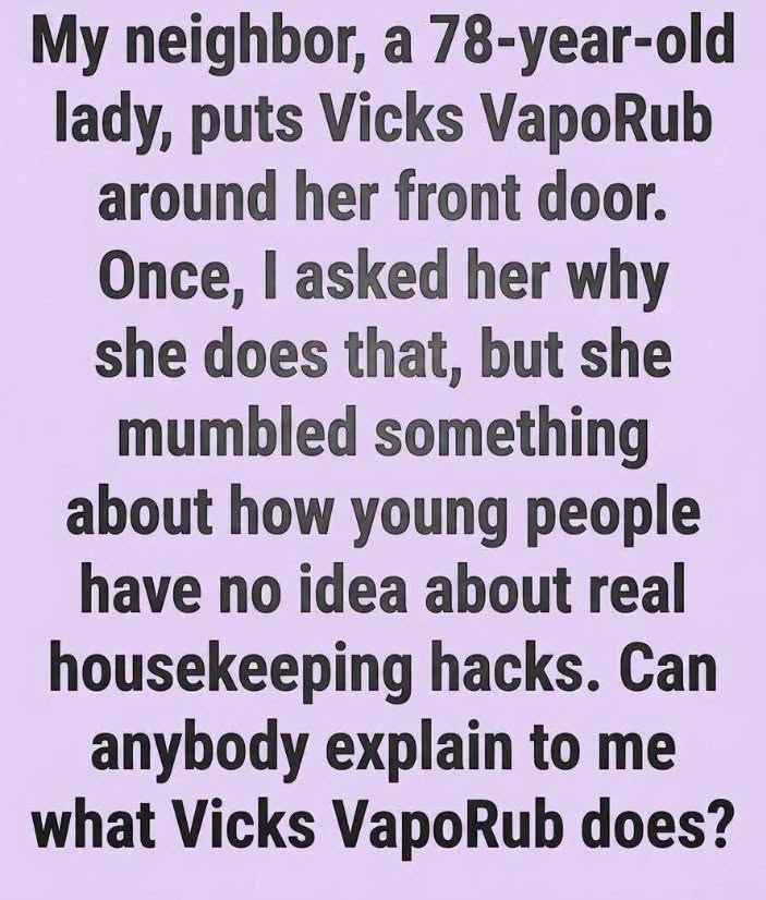 Homeowners Swear Vicks VapoRub Helps Repel Spiders Naturally and Reduce Unwanted Indoor Visitors Daily Today