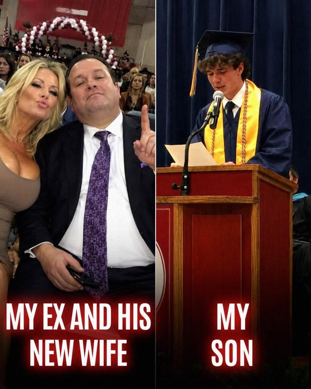 Ex’s Wife Stole My Graduation Seat—Then My Son Said Something That Left Everyone Speechless