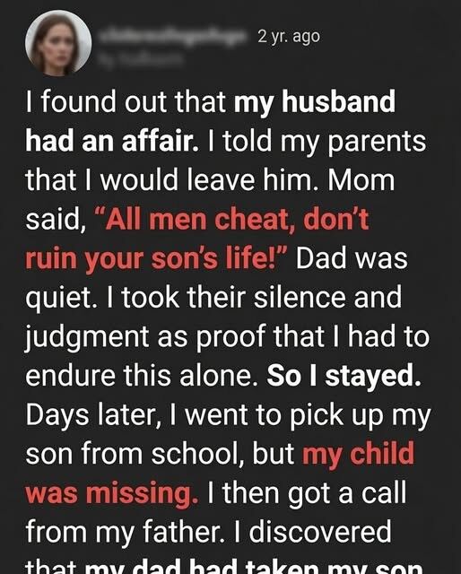 A Father’s Support Made All the Difference During a Difficult Time