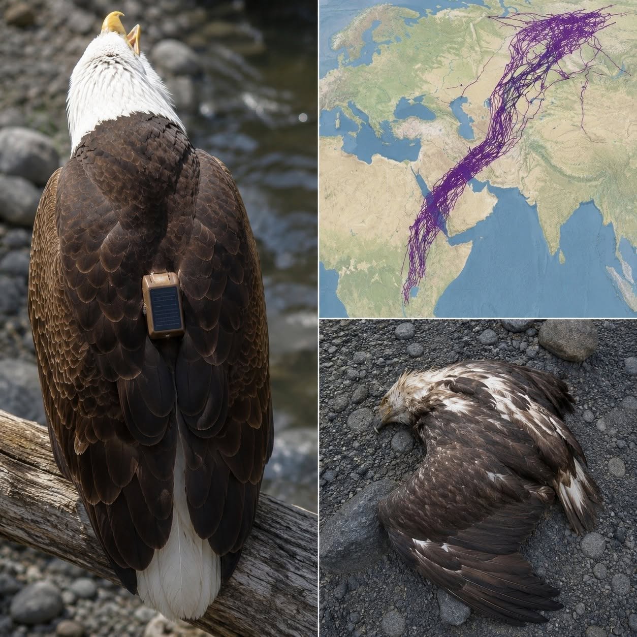 Long-Term Eagle Study Provides New Insights Into Wildlife Behavior and Survival