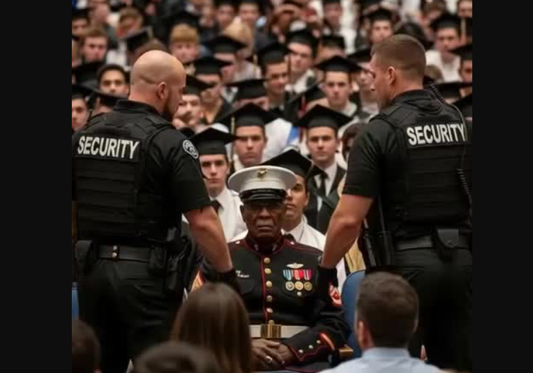 Security Approached a Marine During Graduation—Then an Unexpected Moment Captured Everyone’s Attention