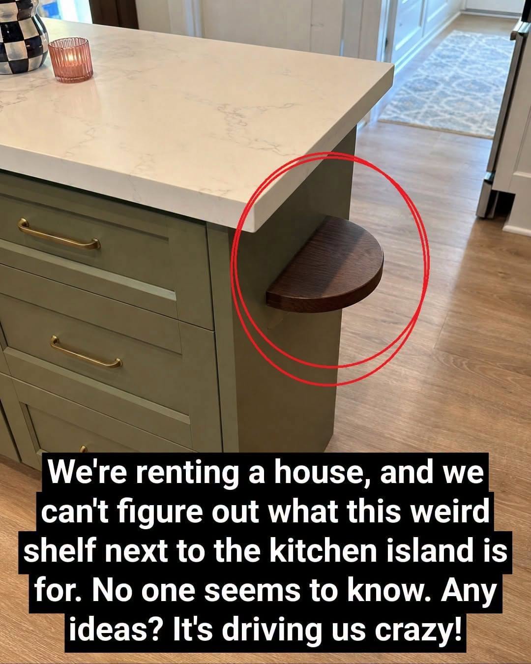 What Is a Kitchen Island Shelf Used For?