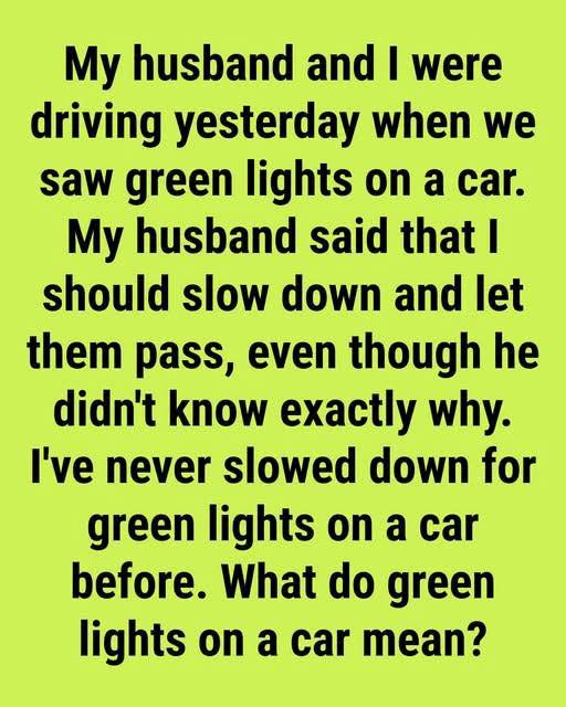 Why Some Medical Transport Vehicles Use Green Warning Lights—and What Drivers Should Know