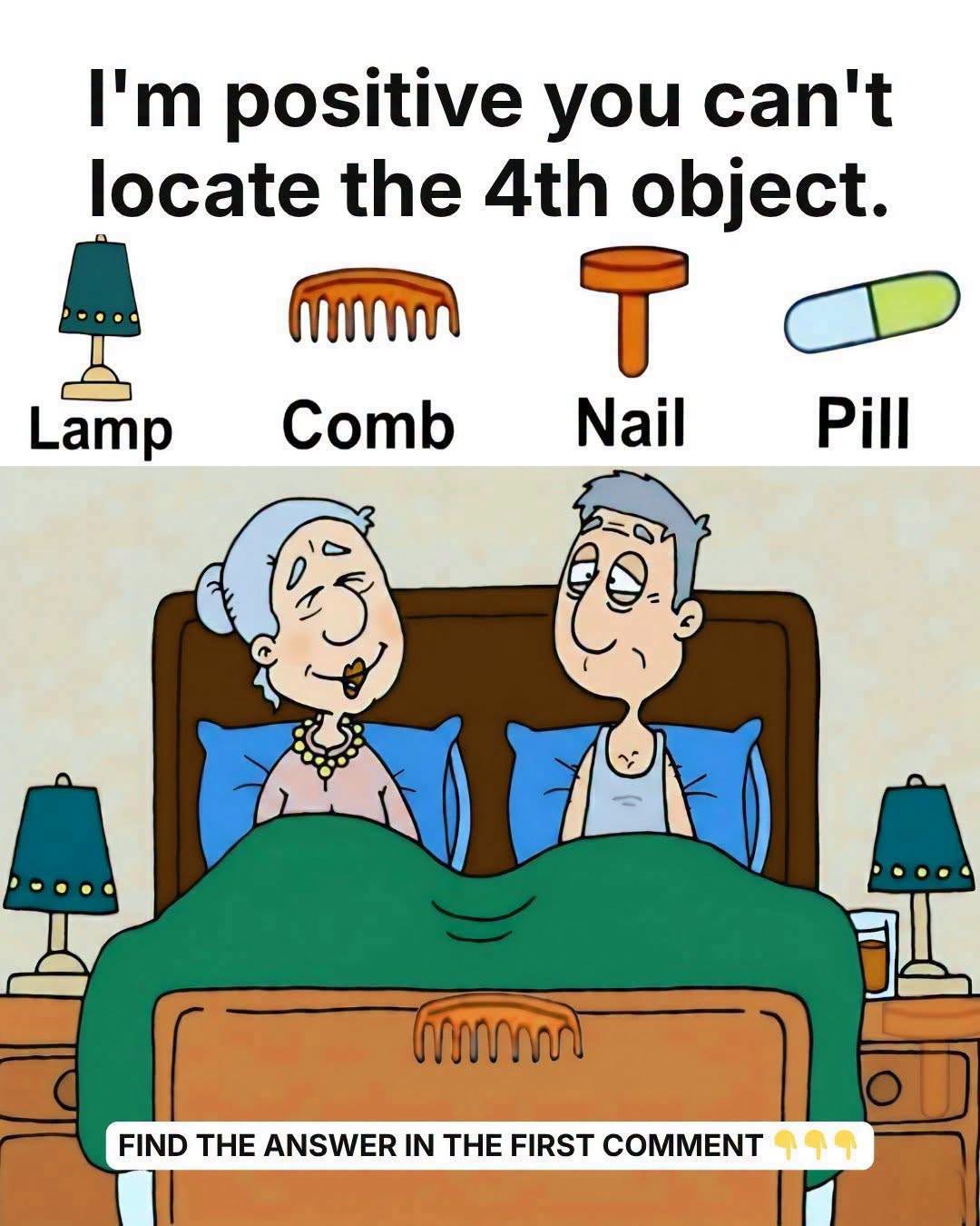 Can You Find the 4 Hidden Objects? This Simple Puzzle Is Trickier Than It Looks