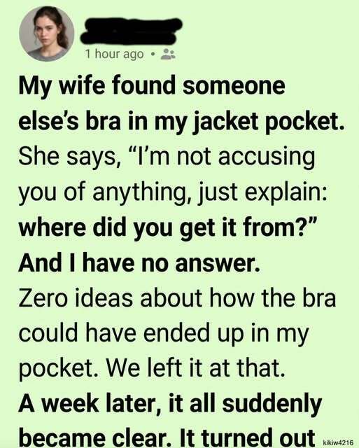 Wife Found A Strange Bra, And One Mistake Nearly Destroyed Marriage