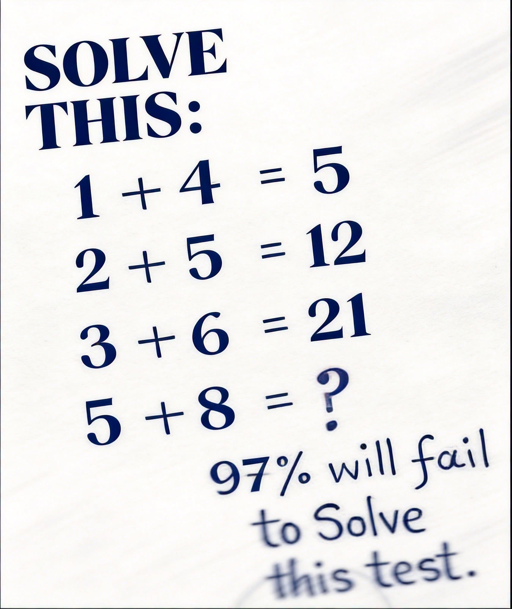 This Math Problem Is Stumping Internet Users — Can You Solve It?