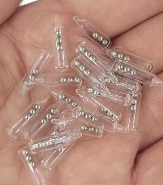 Identifying Small Glass Tubes with Three Tiny Ball Bearings: A Guide
