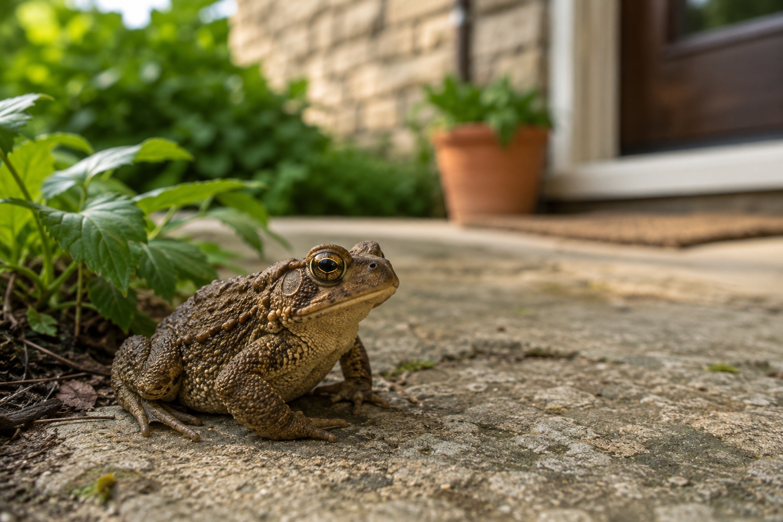Why Toads May Appear Around Your Home and What It Means