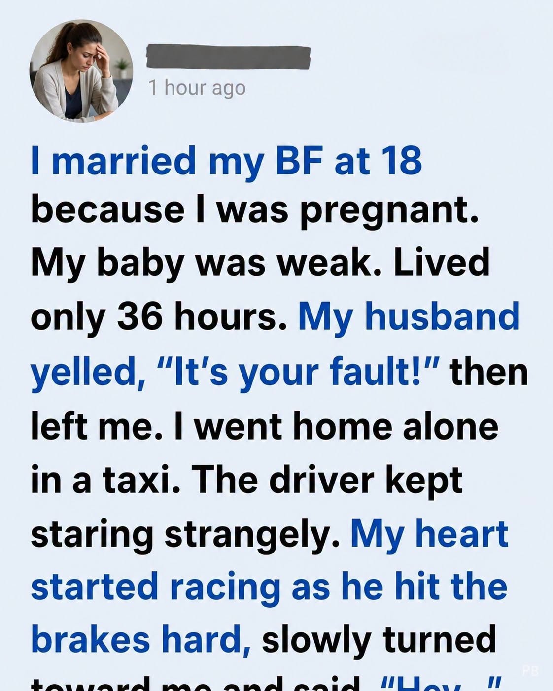 I Married My BF at 18 Because I Was Pregnant