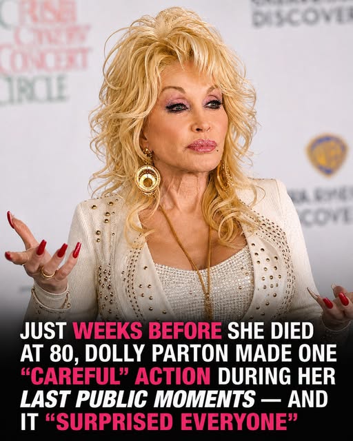 What Witnesses Noticed About Dolly Parton at One of Her Final Public Outings Before Her Passing – Details
