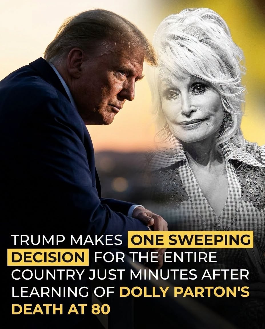 Dolly Parton Dies at 80—Then Trump Orders a Rare National Tribute as Obama, Oprah and Jane Fonda Speak Out