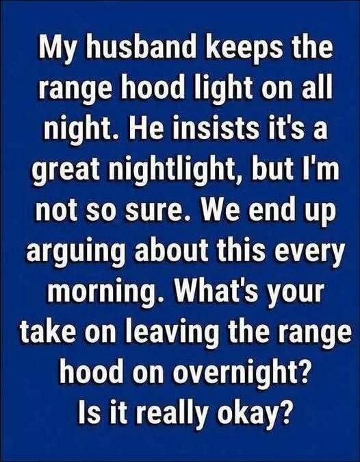 Should You Leave Your Range Hood Light On Overnight? A Practical Guide