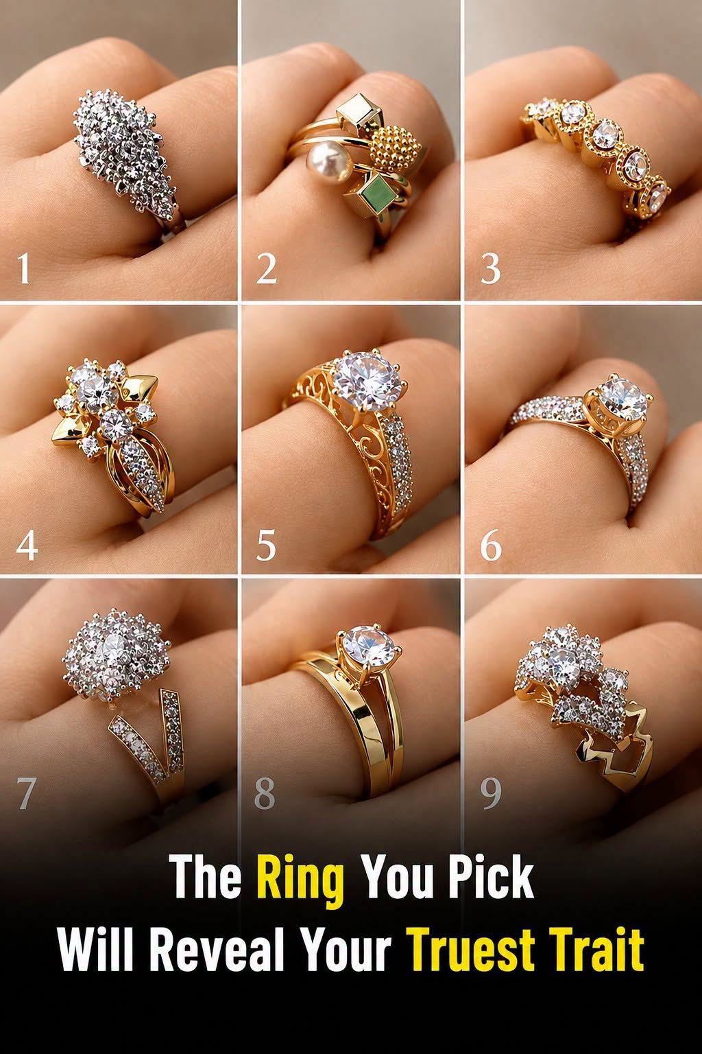 Choose a Ring and Discover What Your Choice Says About Your Personality