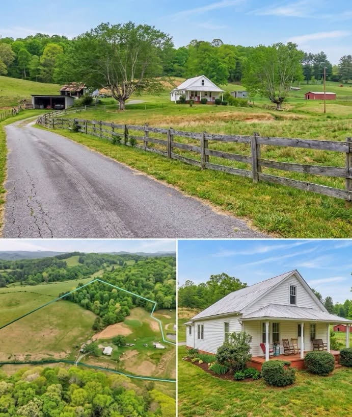 Charming Creekside Mini Farm in Virginia Offers a Peaceful Rural Escape