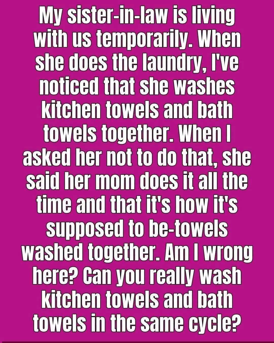 The laundry room showdown: can you wash kitchen towels and bath towels together?