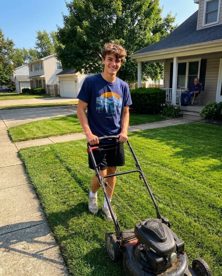 My Son Mowed Our Elderly Neighbor’s Lawn for Free for Four Years—Then a Lawyer Handed Him Four Envelopes at the Funeral