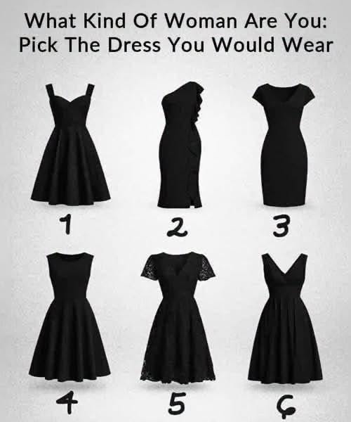 Pick One Black Dress Out Of These Six Options—And It Will Reveal The Deepest Secret Of Your Hidden Personality!