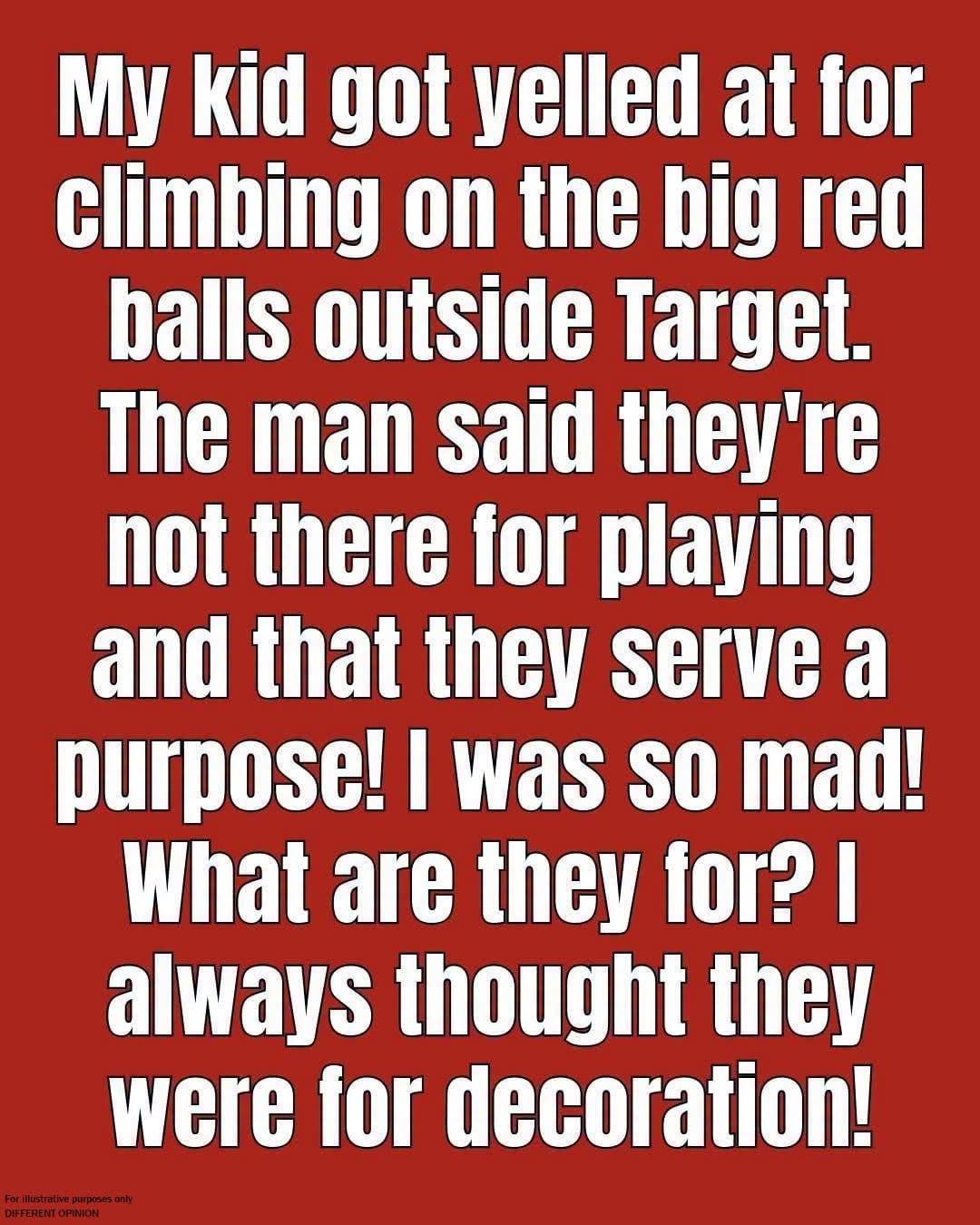 The Real Purpose of the Big Red Spheres Outside Target Stores