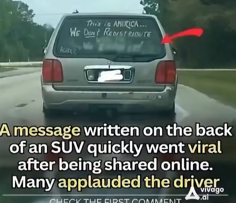 How One SUV Message Sparked a Nationwide Conversation About Success