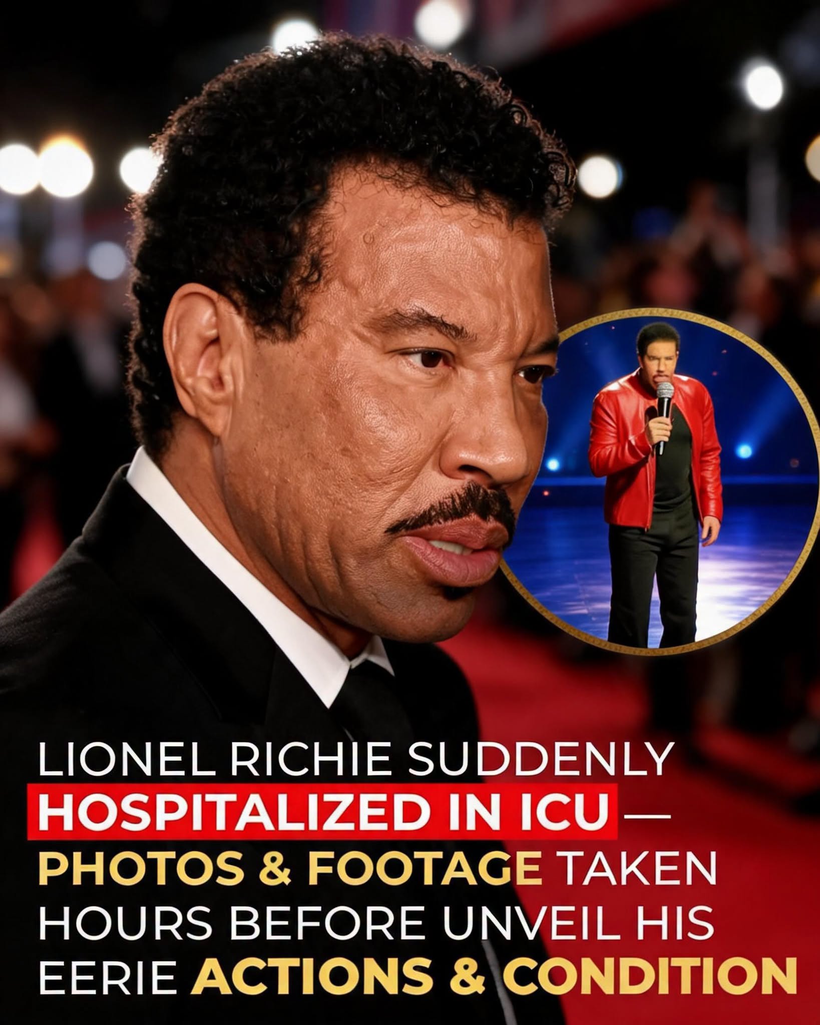 Lionel Richie Lit Up the St. Louis Stage in Bright Yellow — Hours Later, He Was in Intensive Care