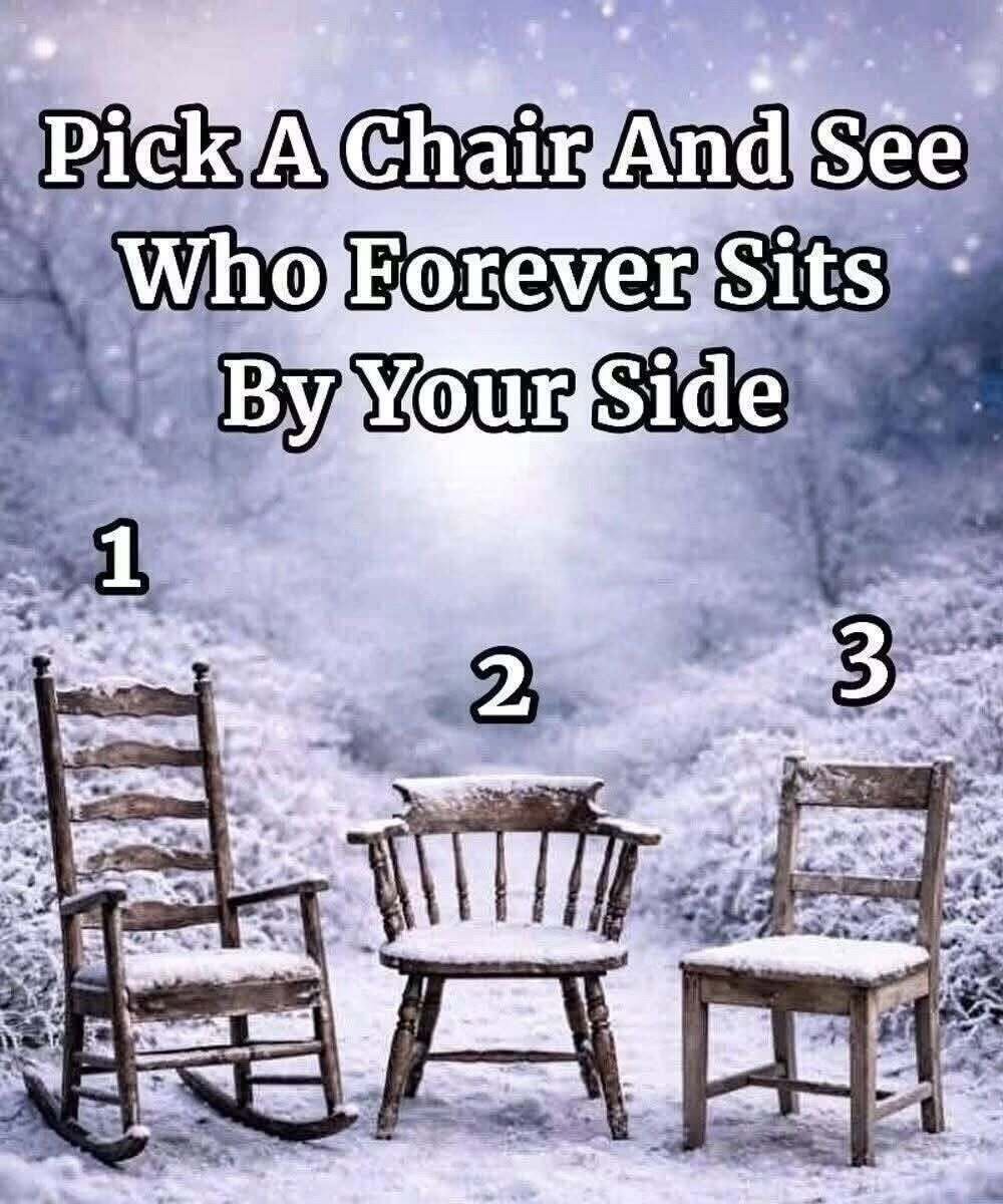 Pick a Chair and See Who Forever Sits by Your Side: A Reflective Exploration of Choice
