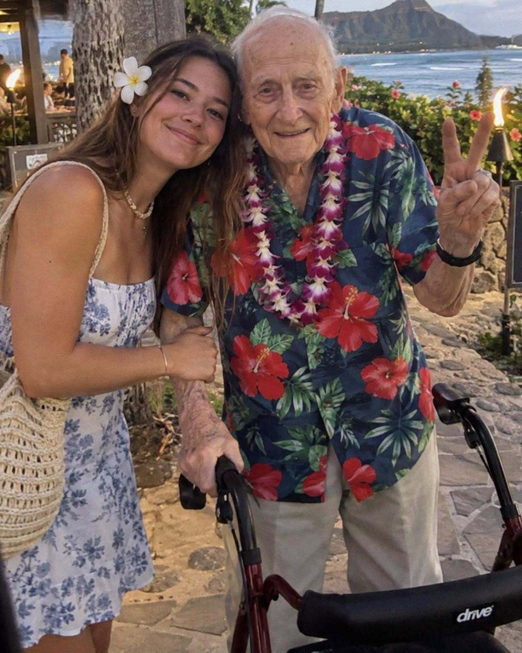 I Surprised My Grandfather with the Dream Trip to Hawaii On Our Last Day There, the Hotel Manager Said, We ve Been Looking for Your Grandfather for More than 80 Years