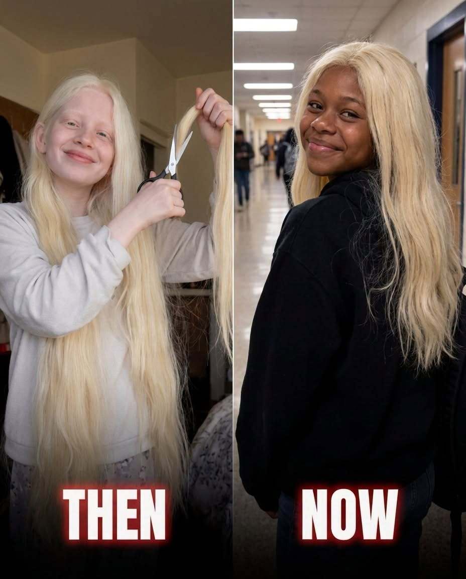 My 12-Year-Old Cut Off Her Hair for a Girl With Can.cer — Then the Principal Called and Said, “You Need to Come Now”