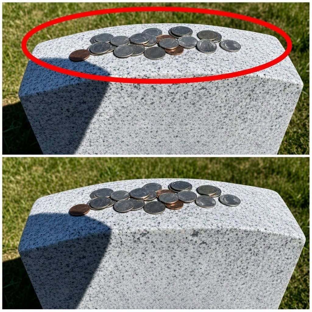 The Meaning Behind Coins on Gravestones A Quiet Tradition of Respect and Remembrance