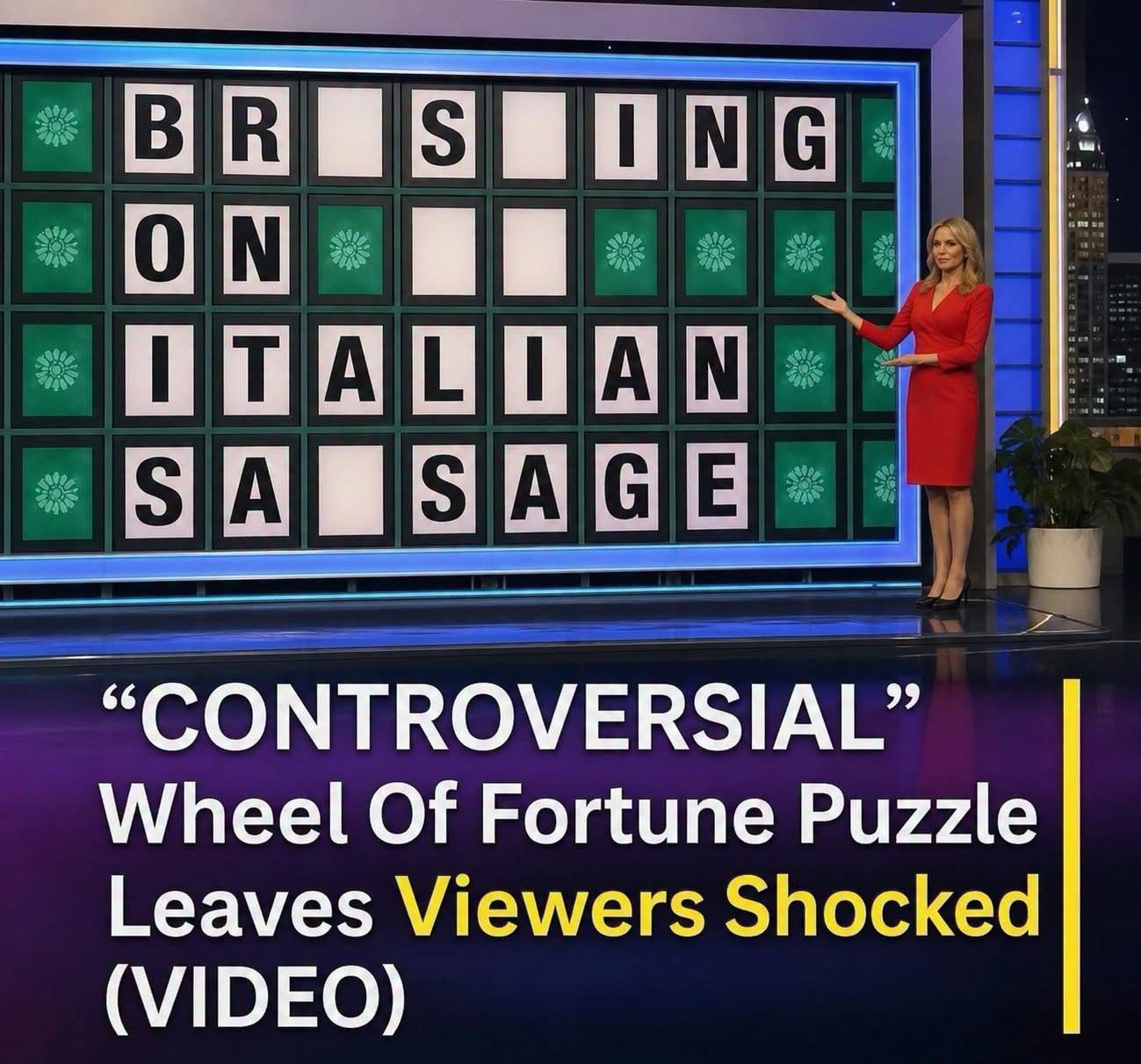 Wheel of Fortune Puzzle Leaves Viewers Completely Stumped by the Green Flash and Stephen Sporers Bonus Round