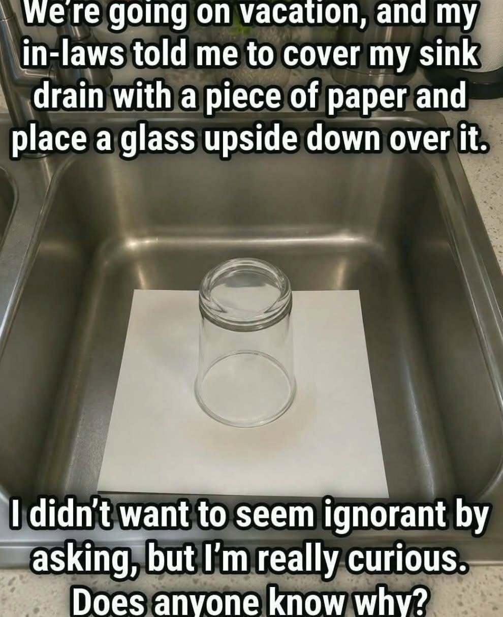 The Truth About the “Upside-Down Glass” Sink Hack (And How to Truly Protect Your Home’s Peace)