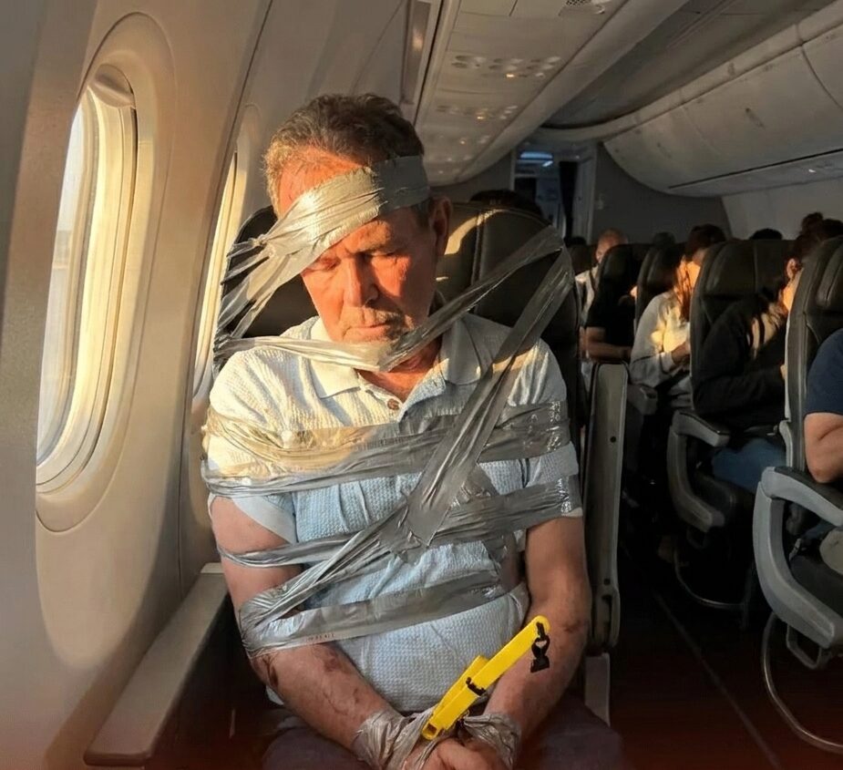 Passenger Was Restrained With Duct Tape After Mid-Flight Chaos — Days Later, His Employer Cut Ties