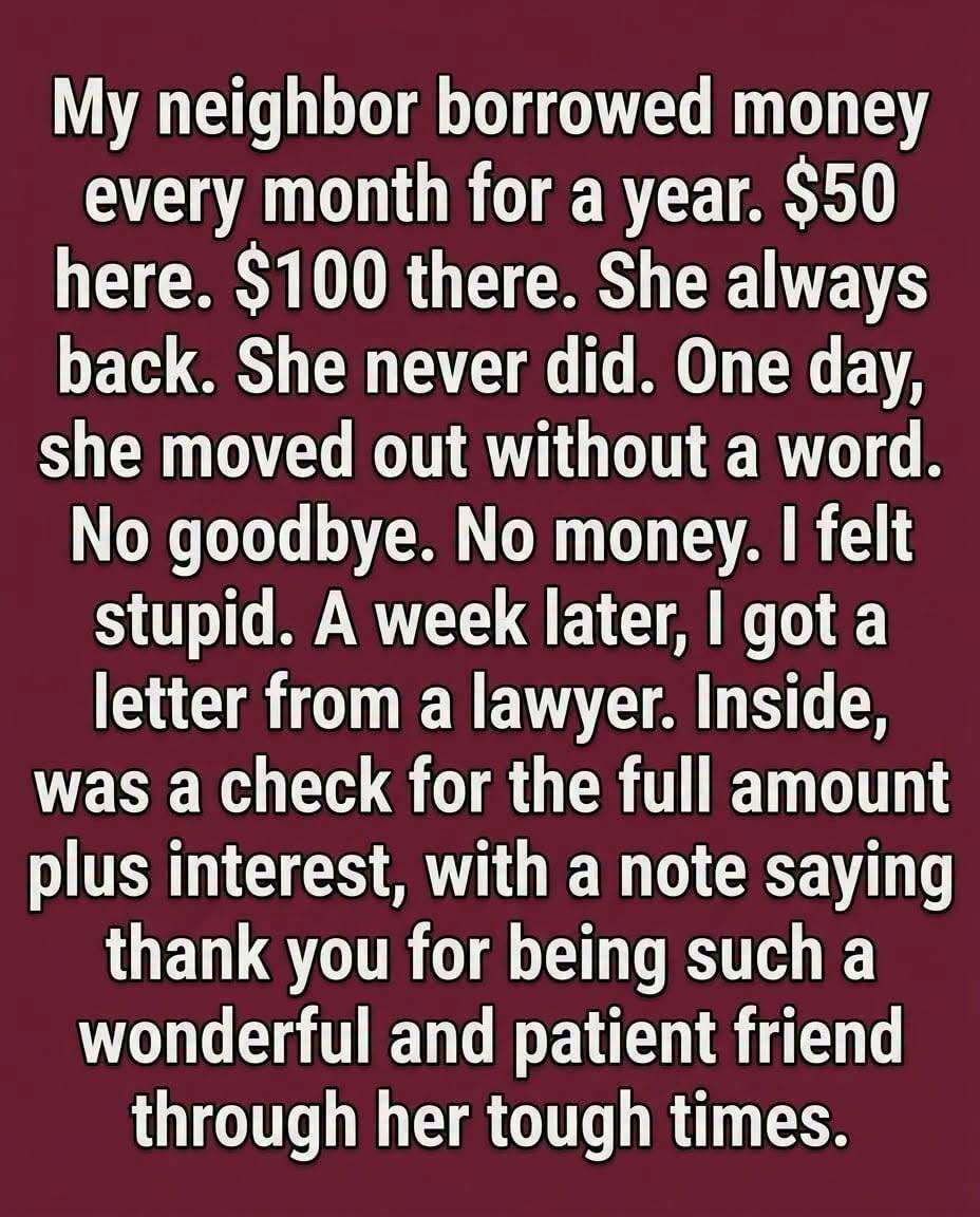 I Helped My Neighbor for a Year, but Her Final Letter Revealed Something Unexpected