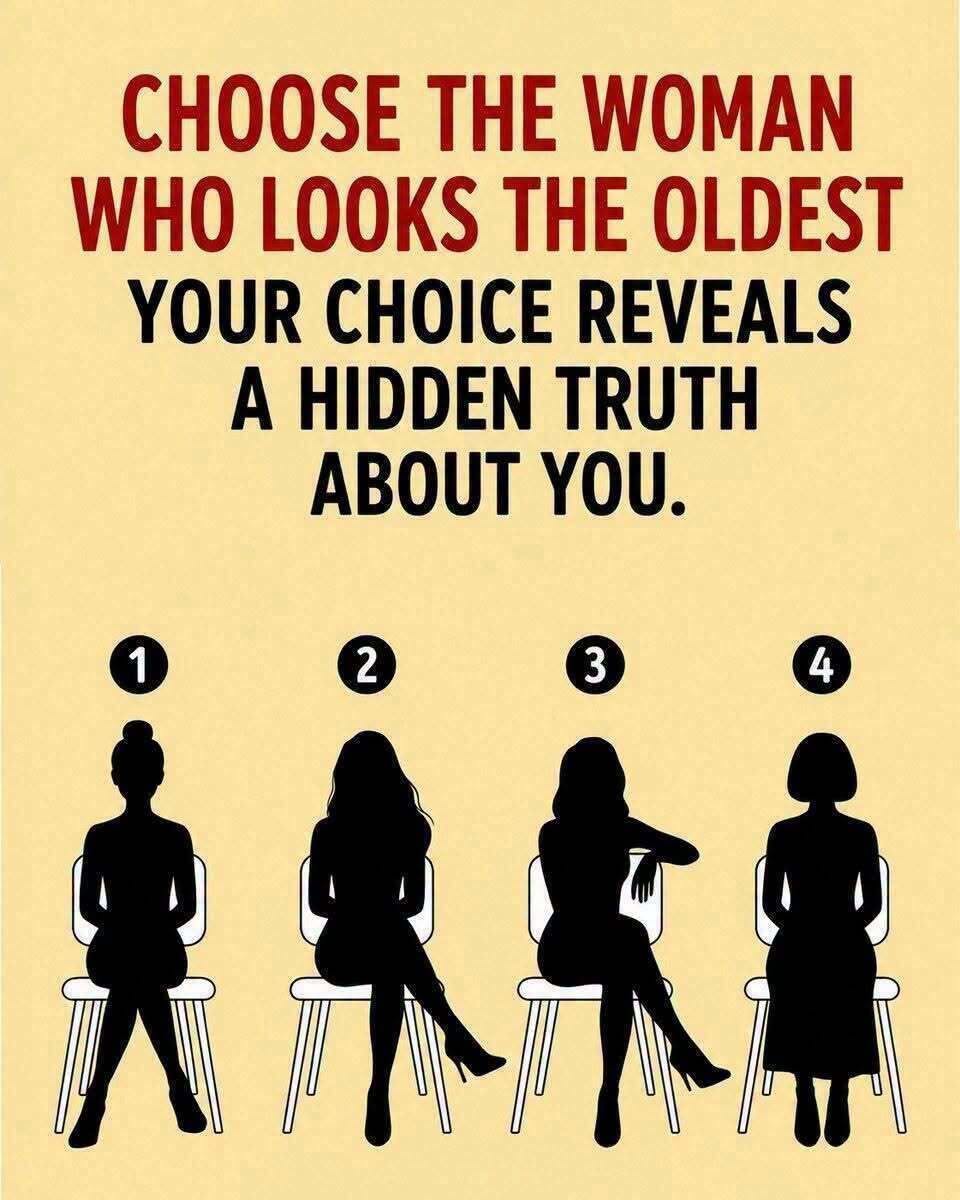 Which Woman Looks Oldest? Your Pick May Say Something