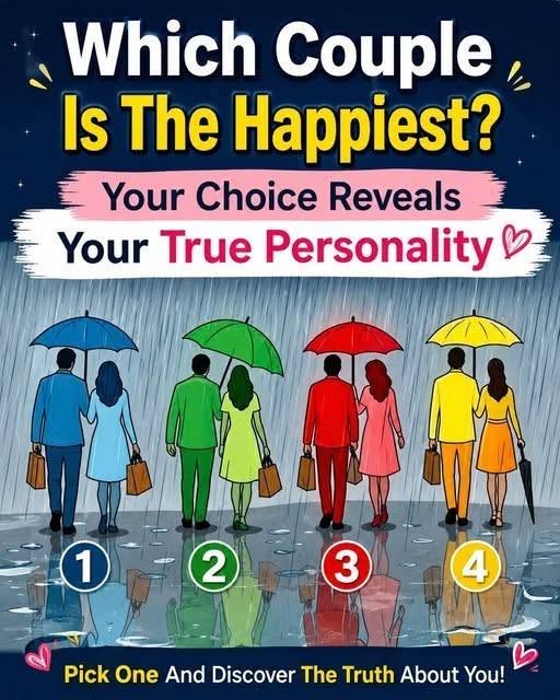 Which Couple Looks Happiest? Discover What Your Choice Might Say About You