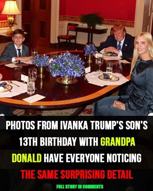 Ivanka Trump Shares Photos of Son Joseph’s 13th Birthday Celebration at the White House