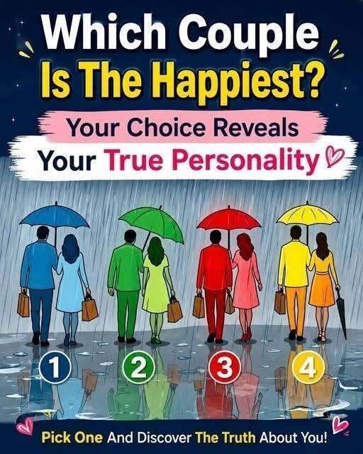 Which Couple Looks Happiest? Discover What Your Choice May Reveal About Your Relationship Values