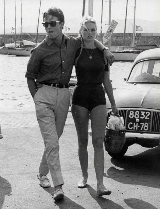Brigitte Bardot and Jacques Charrier: A Glimpse Into French Cinema’s Golden Era